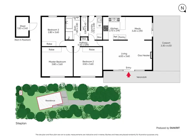Floorplan of Homely house listing, 15 Pearse Road, Blairgowrie VIC 3942