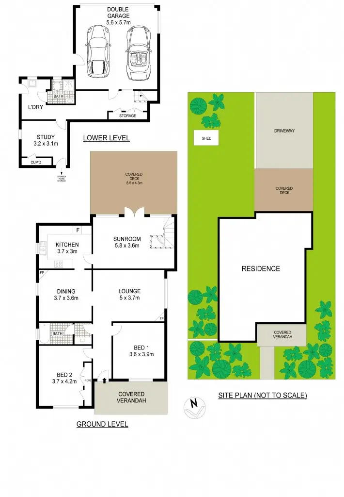 Floorplan of Homely house listing, 33 King Street, Stockton NSW 2295