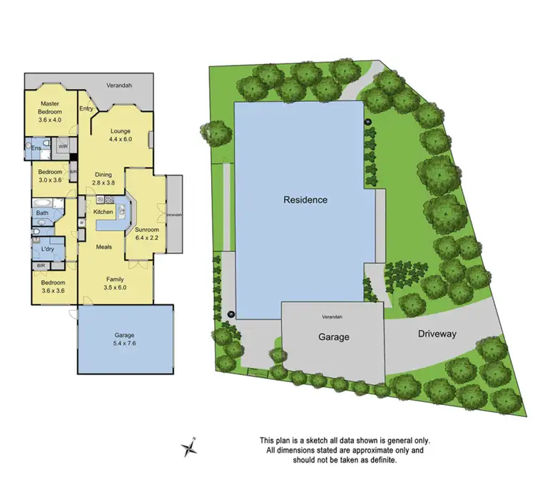 Floorplan of Homely house listing, 71 Nangathan Way, Croydon North VIC 3136