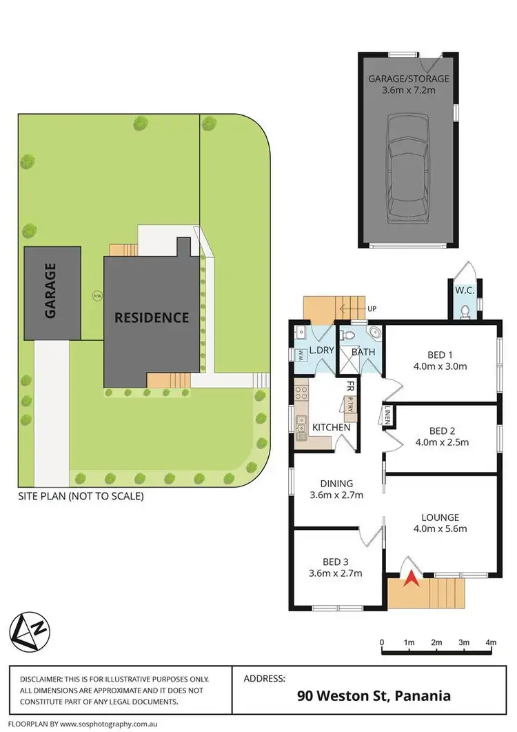 Floorplan of Homely house listing, 90 Weston Street, Panania NSW 2213