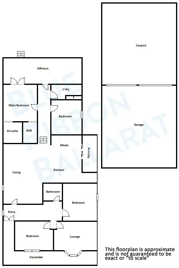 Floorplan of Homely house listing, 310 Eureka Street, Ballarat East VIC 3350