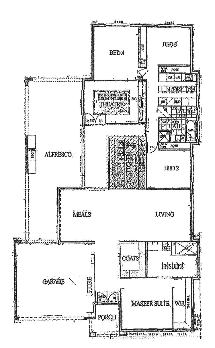 Floorplan of Homely house listing, 4 Elmdon Link, Landsdale WA 6065