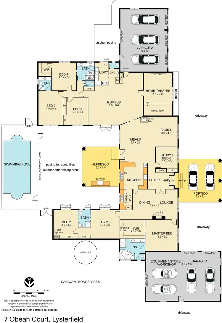 Floorplan of Homely house listing, 7 Obeah Court, Lysterfield VIC 3156