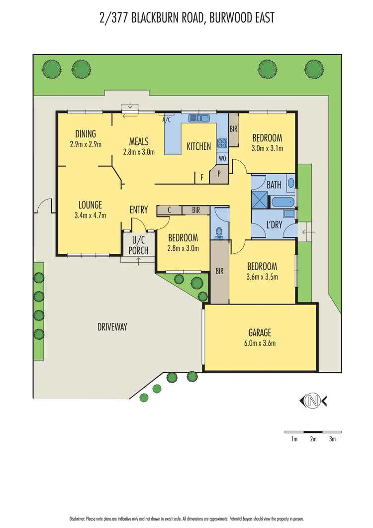 Floorplan of Homely unit listing, 2/377 Blackburn Road, Burwood East VIC 3151