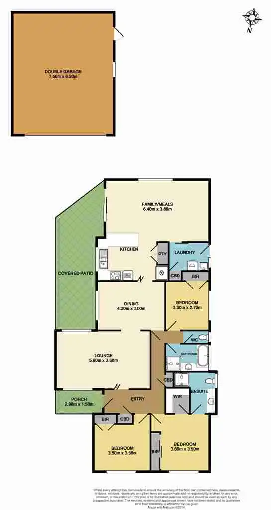 Floorplan of Homely house listing, 10 Hillman Court, Berwick VIC 3806