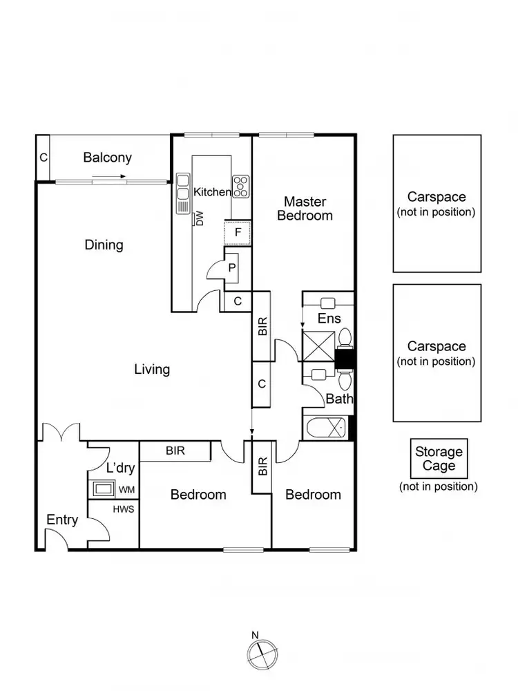 Floorplan of Homely apartment listing, 14/168 Toorak Road West, South Yarra VIC 3141