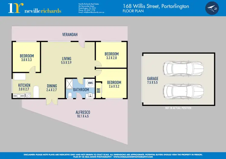 Floorplan of Homely house listing, 168 Willis Street, Portarlington VIC 3223