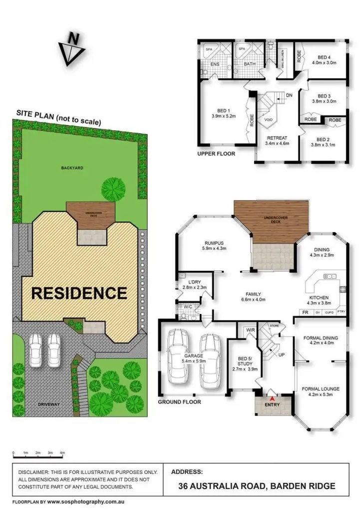 Floorplan of Homely house listing, 36 Australia Road, Barden Ridge NSW 2234