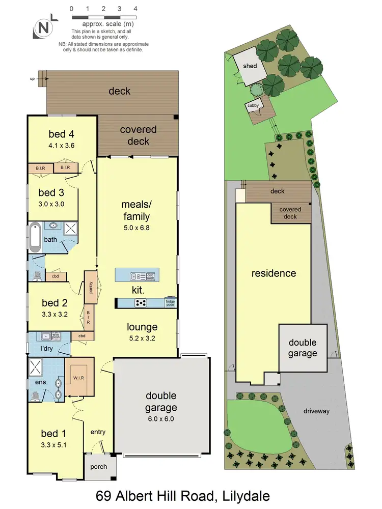 Floorplan of Homely house listing, 69 Albert Hill Road, Lilydale VIC 3140
