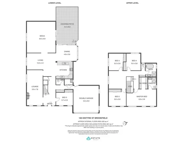 Floorplan of Homely house listing, 100 Kintyre Street, Brookfield QLD 4069