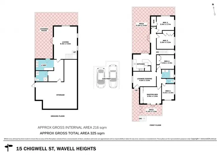 Floorplan of Homely house listing, 15 Chigwell Street, Wavell Heights QLD 4012