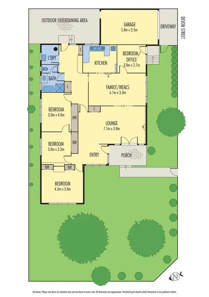 Floorplan of Homely house listing, 342 Station Street, Box Hill South VIC 3128