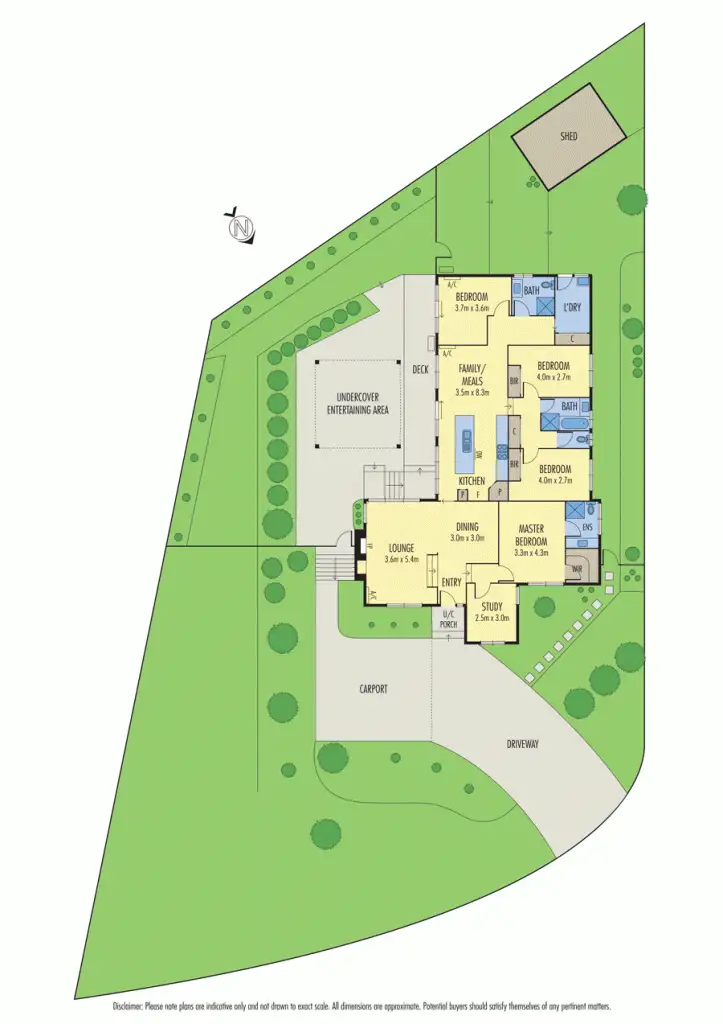 Floorplan of Homely house listing, 5 Keryn Close, Templestowe VIC 3106