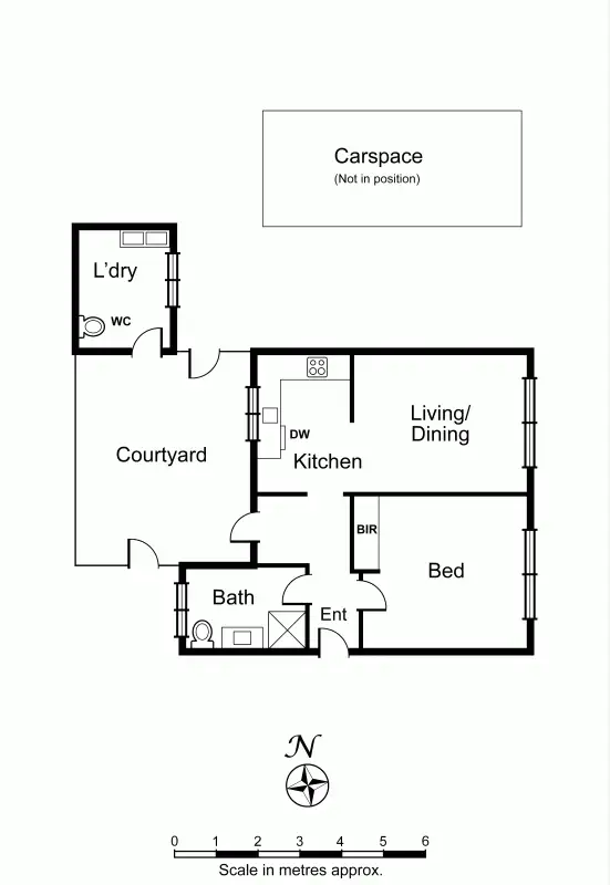 Floorplan of Homely apartment listing, 8/224 Alma Road, St Kilda East VIC 3183