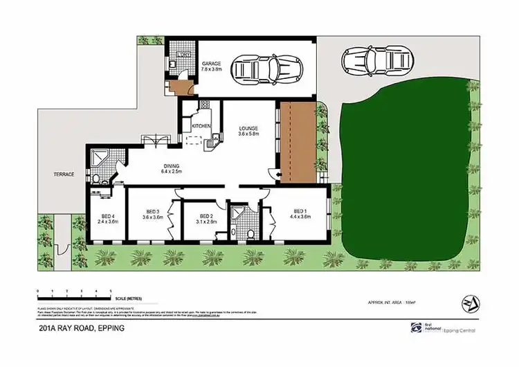 Floorplan of Homely house listing, 201A Ray Road, Epping NSW 2121