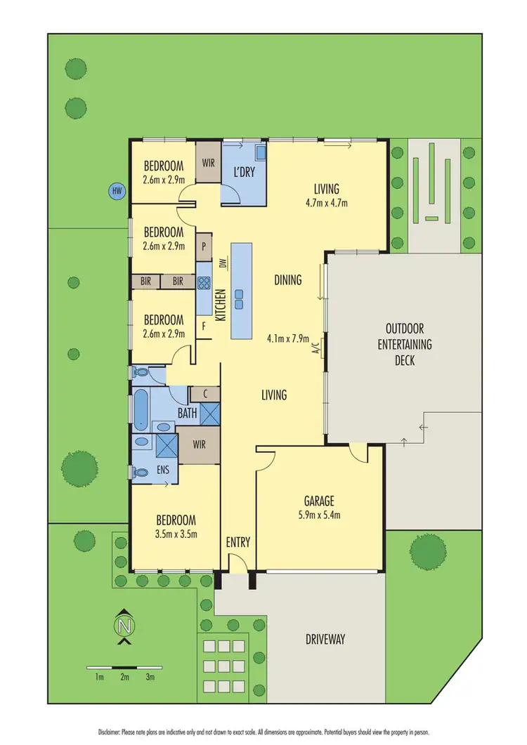 Floorplan of Homely house listing, 16 Doolin Close, Grovedale VIC 3216