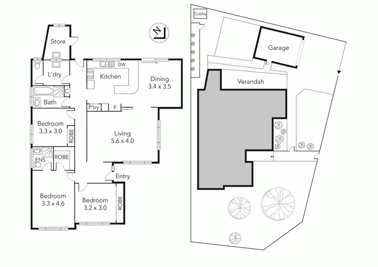 Floorplan of Homely house listing, 29 Northumberland Drive, Epping VIC 3076