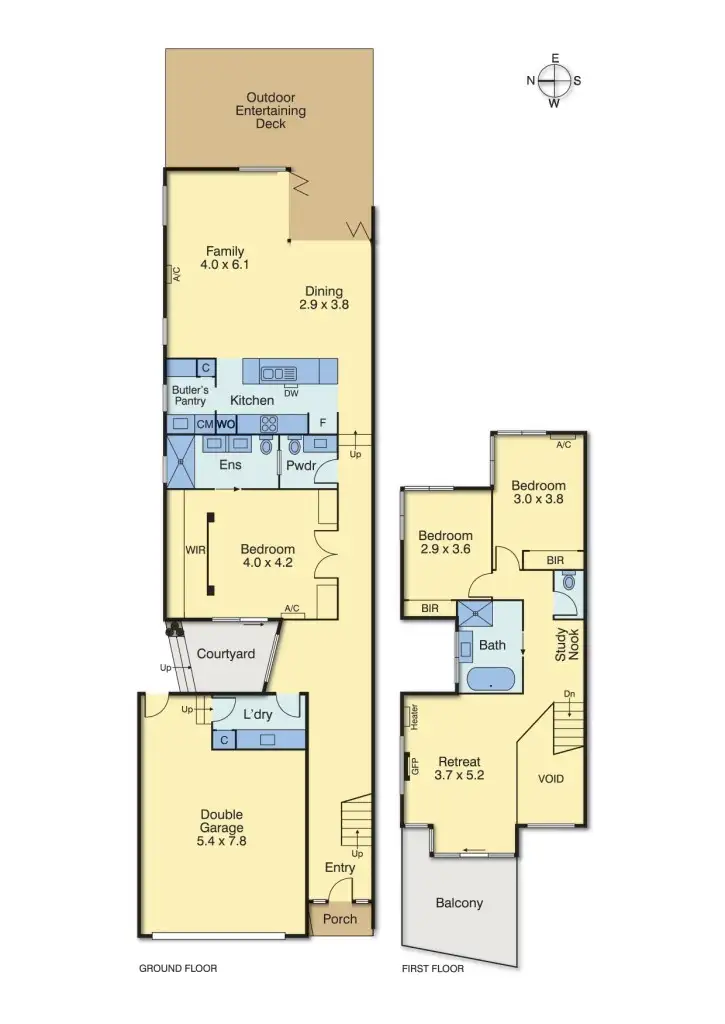 Floorplan of Homely house listing, 47 Queen Street, Mornington VIC 3931