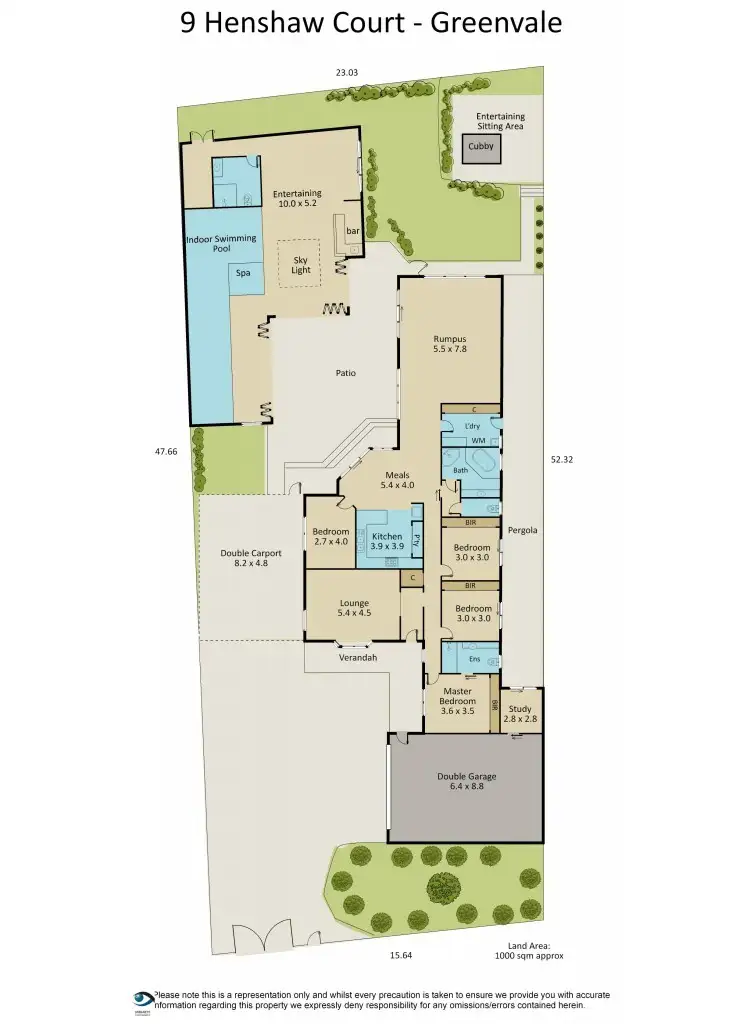 Floorplan of Homely house listing, 9 Henshaw Court, Greenvale VIC 3059