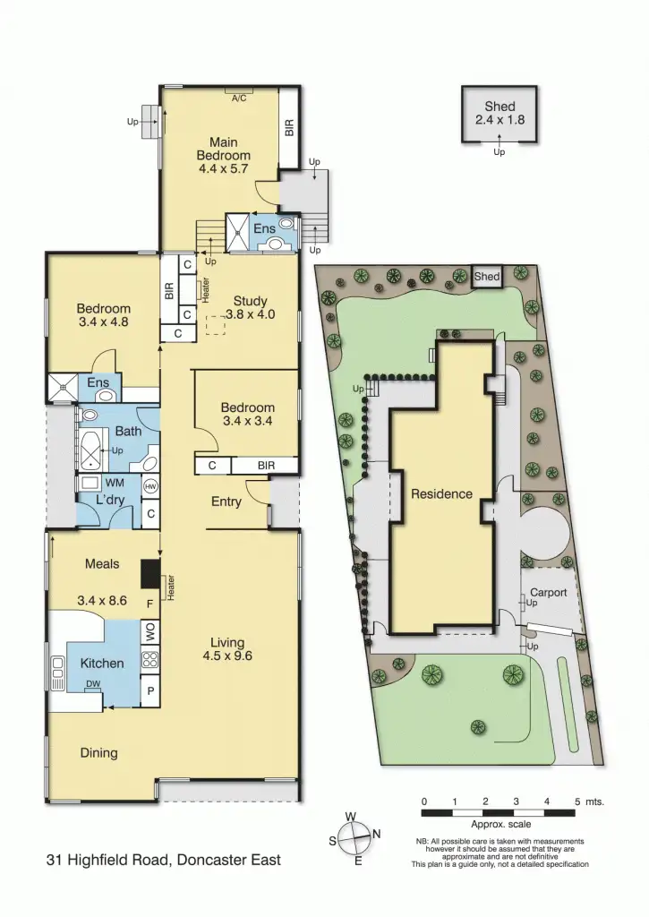 Floorplan of Homely house listing, 31 Highfield Road, Doncaster East VIC 3109