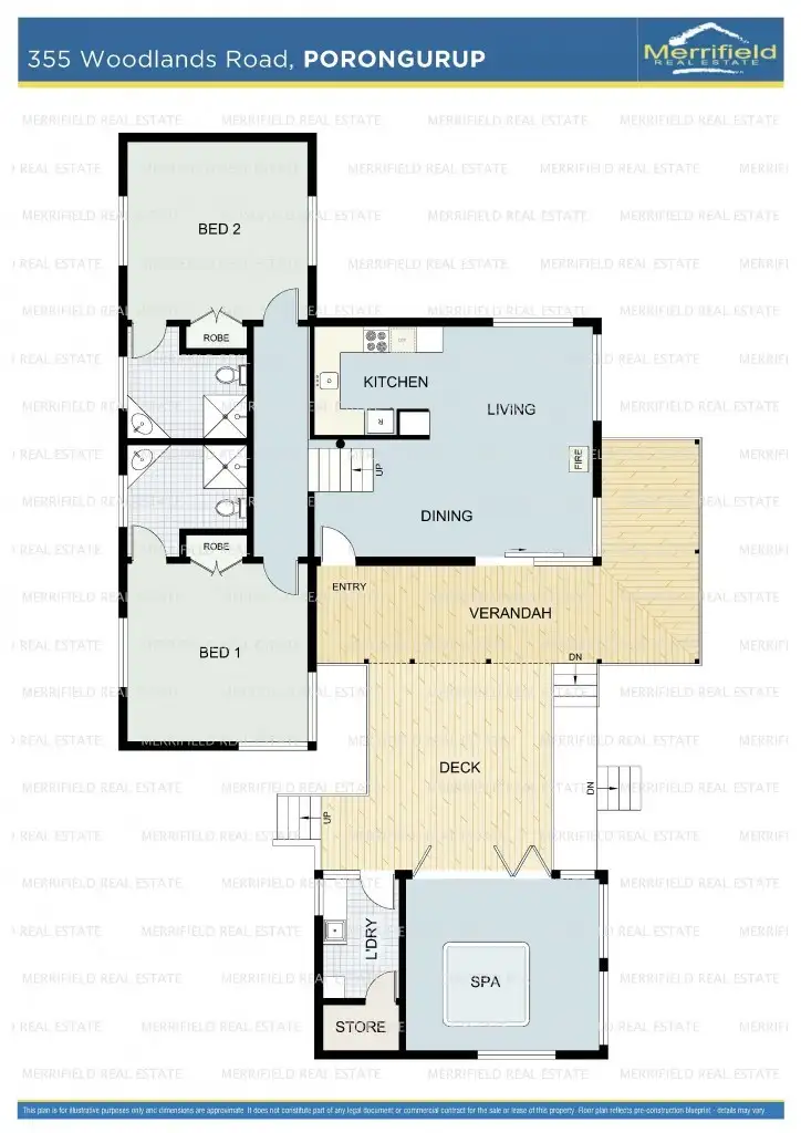 Floorplan of Homely house listing, 355 Woodlands Road, Porongurup WA 6324