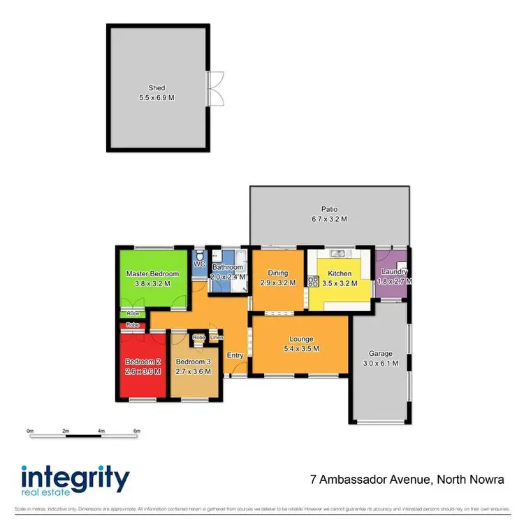 Floorplan of Homely house listing, 7 Ambassador Avenue, North Nowra NSW 2541
