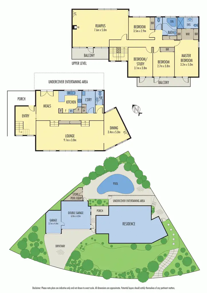 Floorplan of Homely house listing, 71 Summit Drive, Bulleen VIC 3105