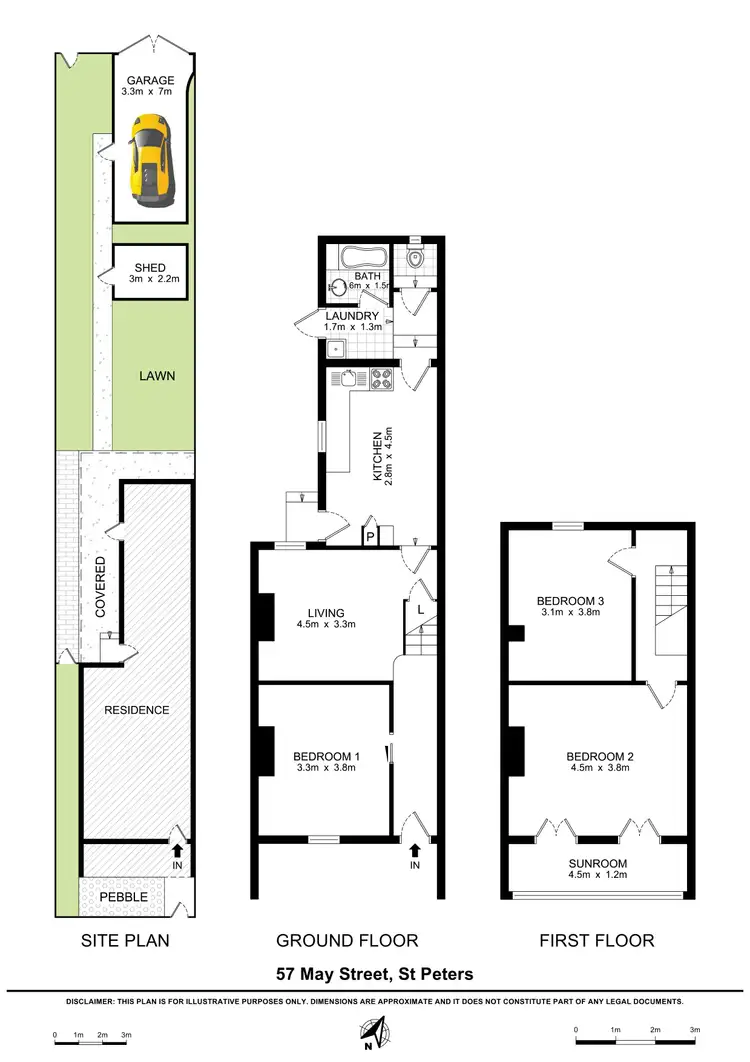 Floorplan of Homely house listing, 57 May Street, St Peters NSW 2044
