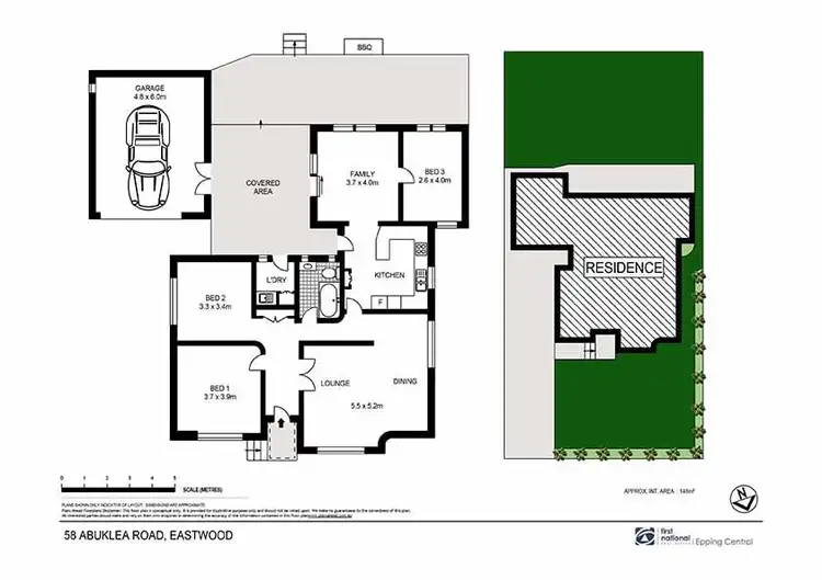 Floorplan of Homely house listing, 58 Abuklea Road, Eastwood NSW 2122