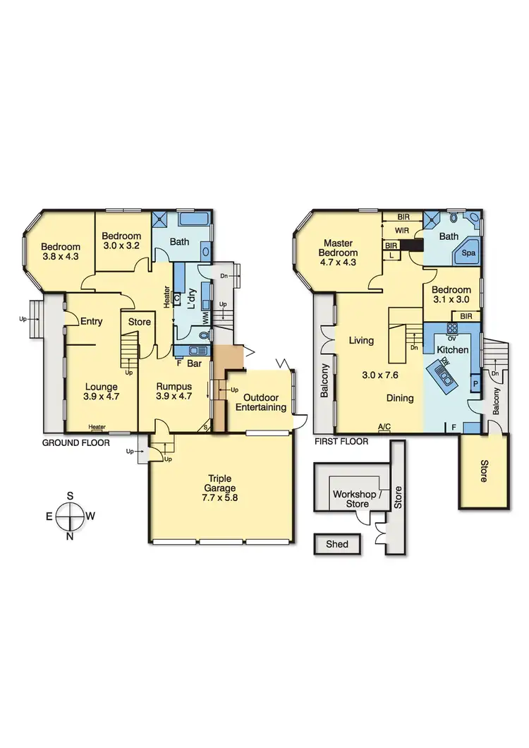 Floorplan of Homely house listing, 29 Pinewood Drive, Hastings VIC 3915