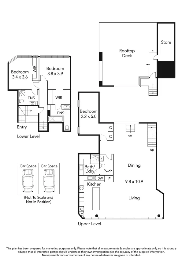 Floorplan of Homely apartment listing, 20/50 Bourke Street, Melbourne VIC 3000