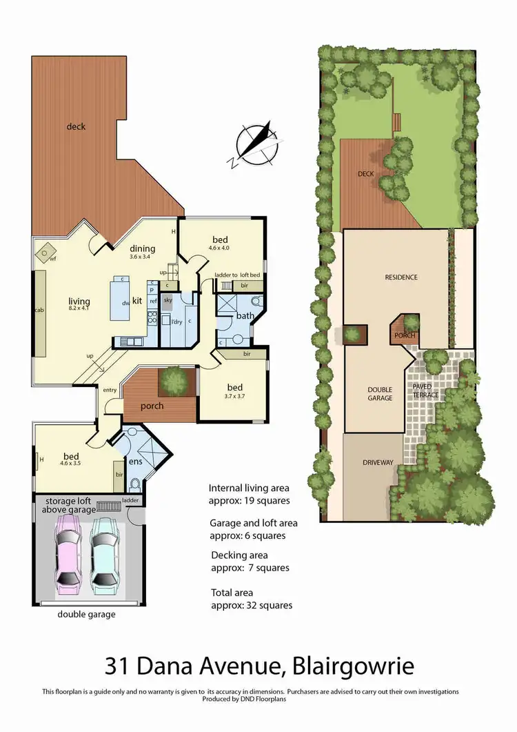 Floorplan of Homely house listing, 31 Dana Avenue, Blairgowrie VIC 3942