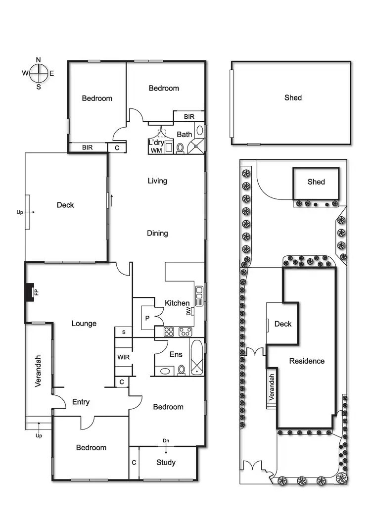 Floorplan of Homely house listing, 1 Marriage Road, Brighton East VIC 3187