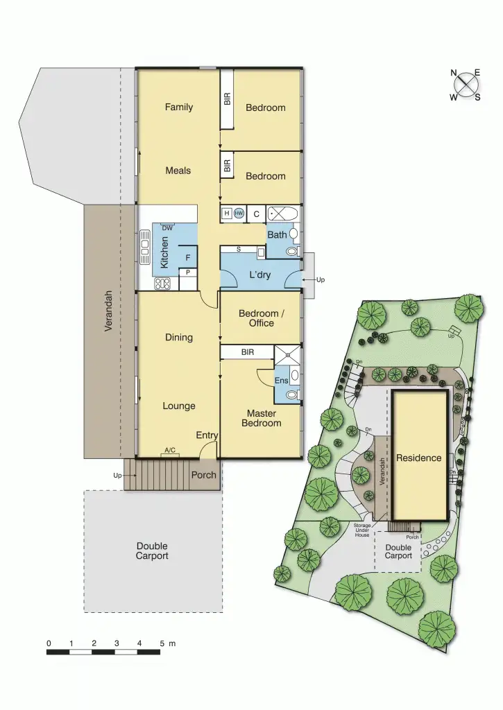 Floorplan of Homely house listing, 4 Hartland Way, Eltham VIC 3095