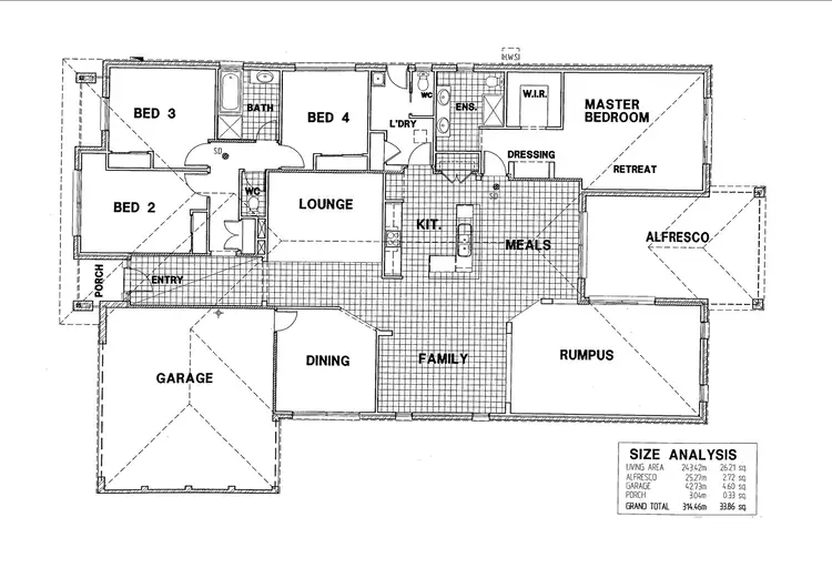 Floorplan of Homely house listing, 16 Alpine Heath Way, Lyndhurst VIC 3975