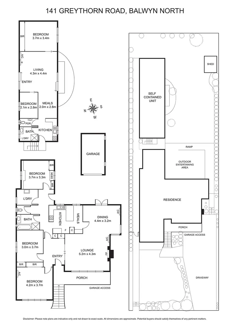 Floorplan of Homely house listing, 141 Greythorn Road, Balwyn North VIC 3104