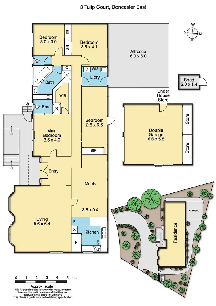 Floorplan of Homely house listing, 3 Tulip Court, Doncaster East VIC 3109