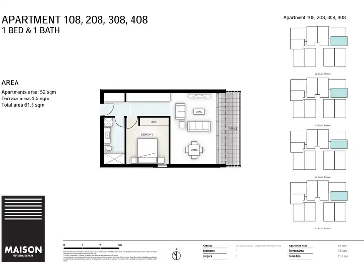 Floorplan of Homely apartment listing, 208/90 La Scala Avenue, Maribyrnong VIC 3032