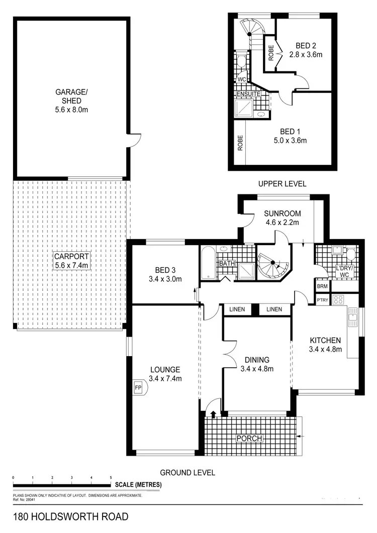 Floorplan of Homely house listing, 180 Holdsworth Road, North Bendigo VIC 3550