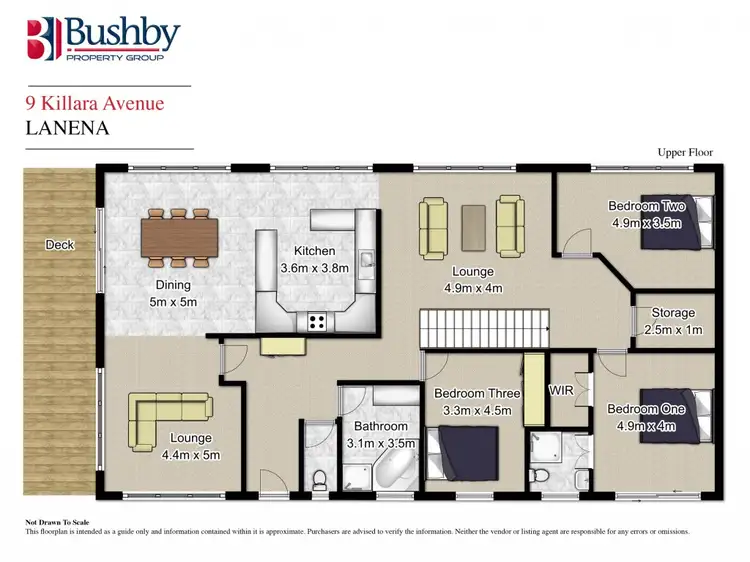 Floorplan of Homely house listing, 9 Killara Avenue, Lanena TAS 7275