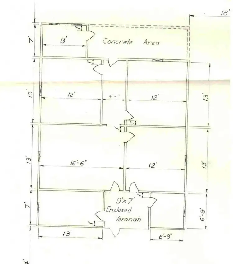 Floorplan of Homely house listing, 12 DONALDSON TERRACE, Whyalla SA 5600