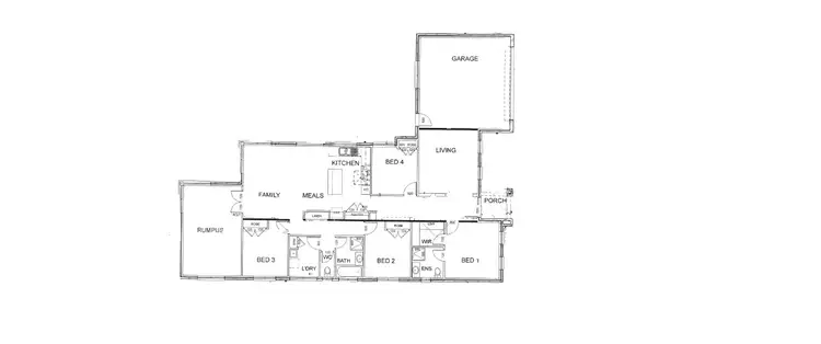 Floorplan of Homely house listing, 66 Bassett Drive, Strathfieldsaye VIC 3551