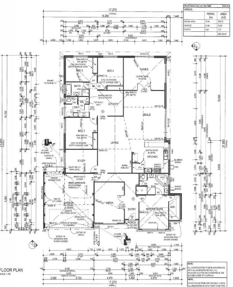 Floorplan of Homely house listing, 3 Sandstone Promenade, Harrisdale WA 6112