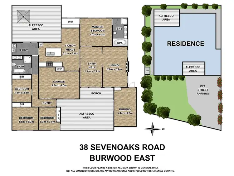 Floorplan of Homely house listing, 38 Sevenoaks Road, Burwood East VIC 3151