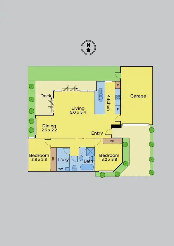 Floorplan of Homely house listing, 3/34 Cyclamen Avenue, Altona North VIC 3025