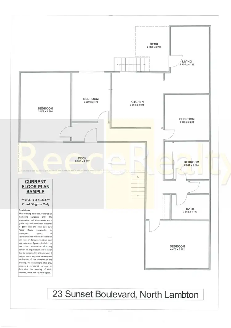 Floorplan of Homely house listing, 23 Sunset Boulevarde, North Lambton NSW 2299