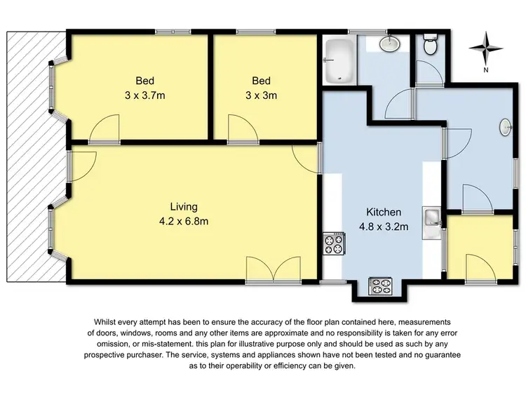 Floorplan of Homely rural property listing, 555 Corangamite Lake Road, Cororooke VIC 3254