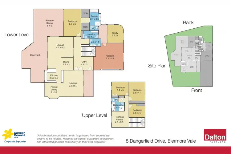 Floorplan of Homely house listing, 8 Dangerfield Drive, Elermore Vale NSW 2287