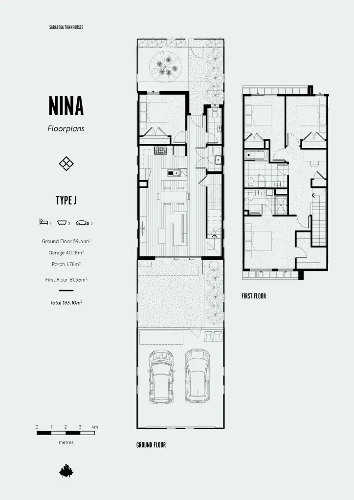 Floorplan of Homely townhouse listing, TH 3 Cnr Hayton Park & Alarah Boulevard, Cranbourne West VIC 3977