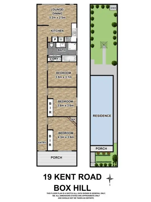 Floorplan of Homely house listing, 19 Kent Road, Box Hill VIC 3128